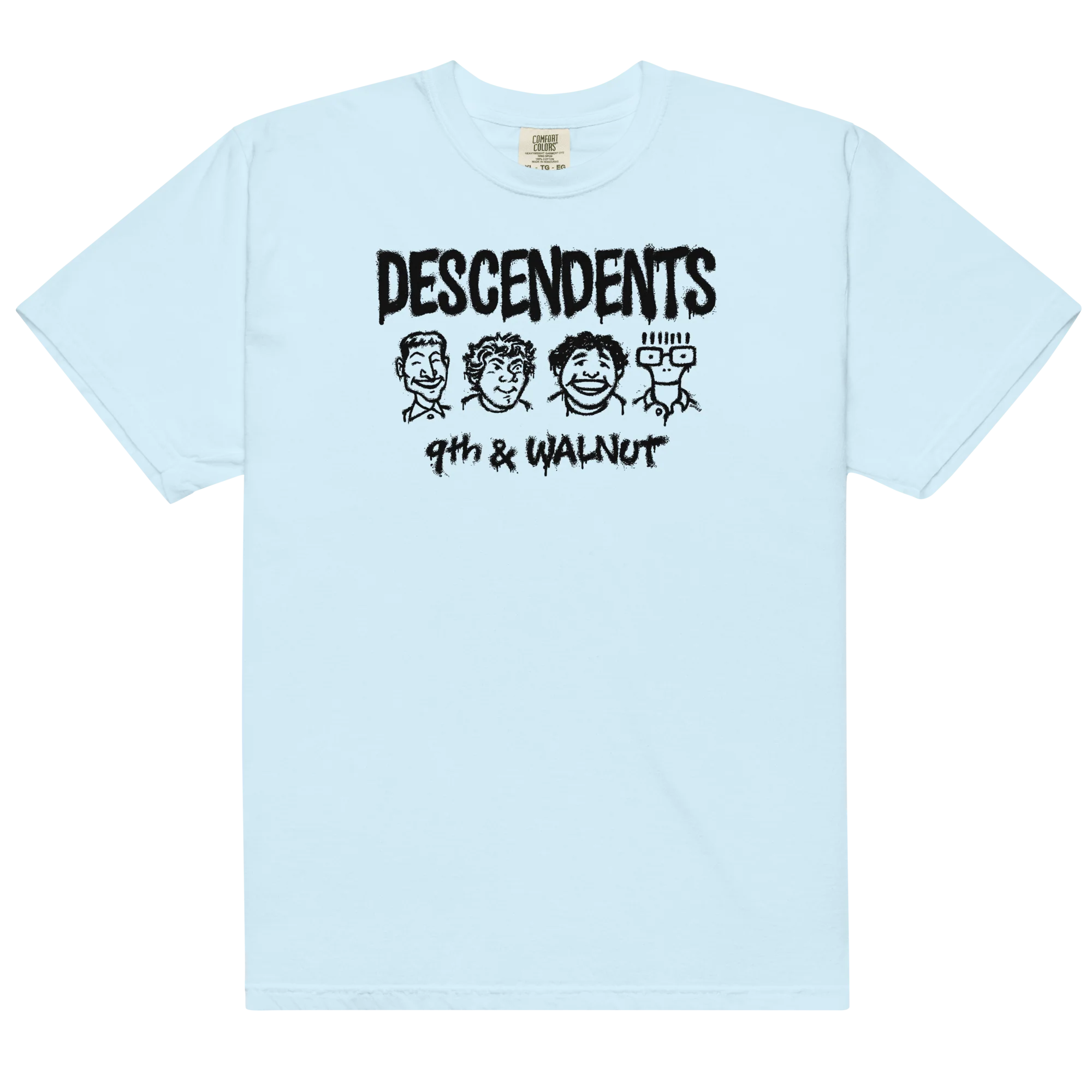 9th & Walnut T-Shirt (Light Blue)