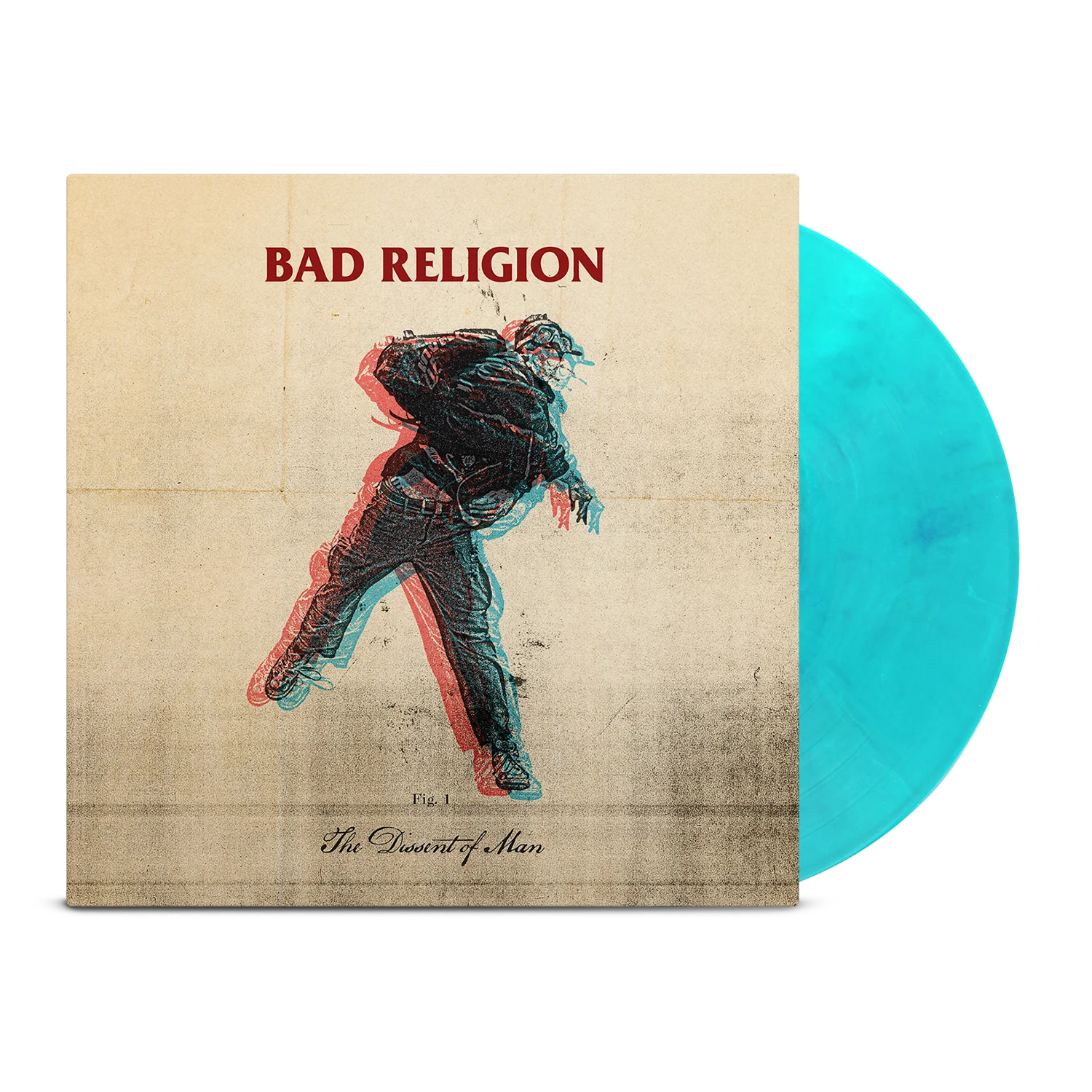 The Dissent Of Man LP (Green/Blue)