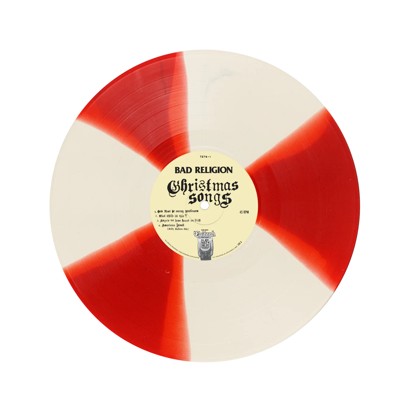 Christmas Songs LP (Candy Cane) - Image 2