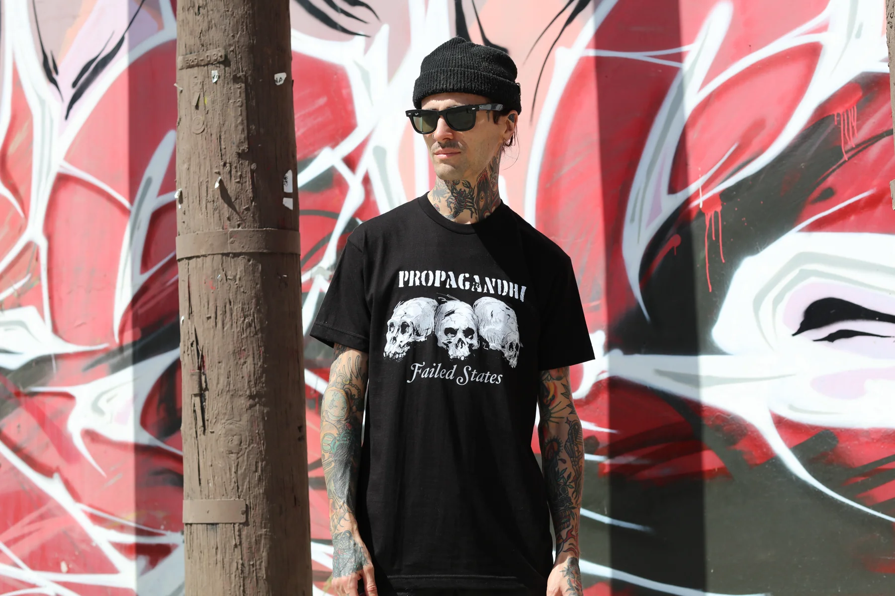 Failed States T-Shirt (Black) - Image 2