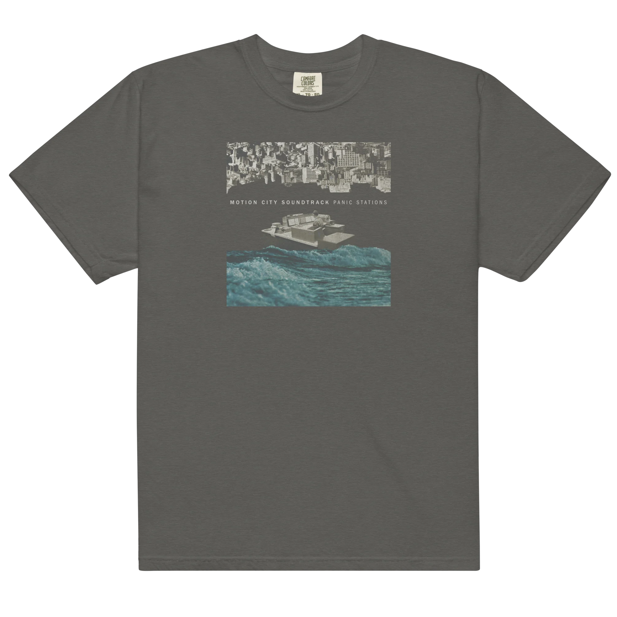 Panic Stations T-Shirt (Dark Gray)
