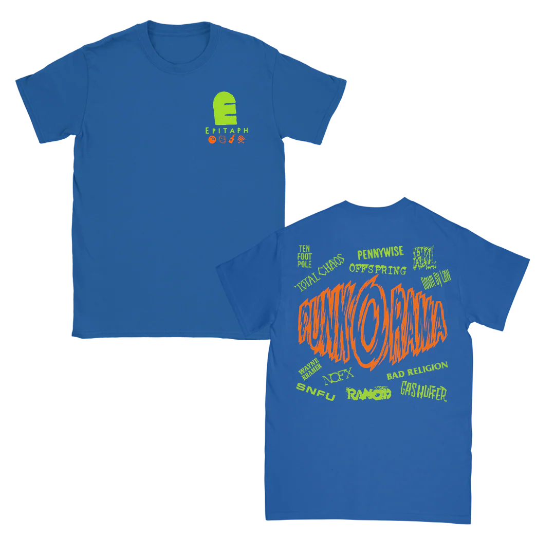 Punk-O-Rama Logo Tee (Blue)