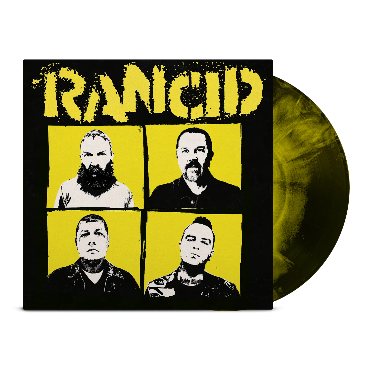 Tomorrow Never Comes LP (Black/Yellow)