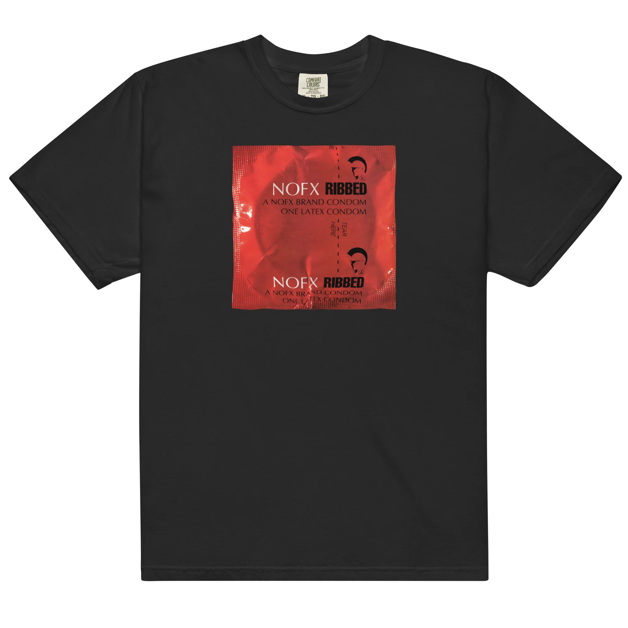 Ribbed T-Shirt (Black)